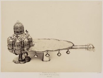 Censer, silver gilt, Russo-Greek, 1686