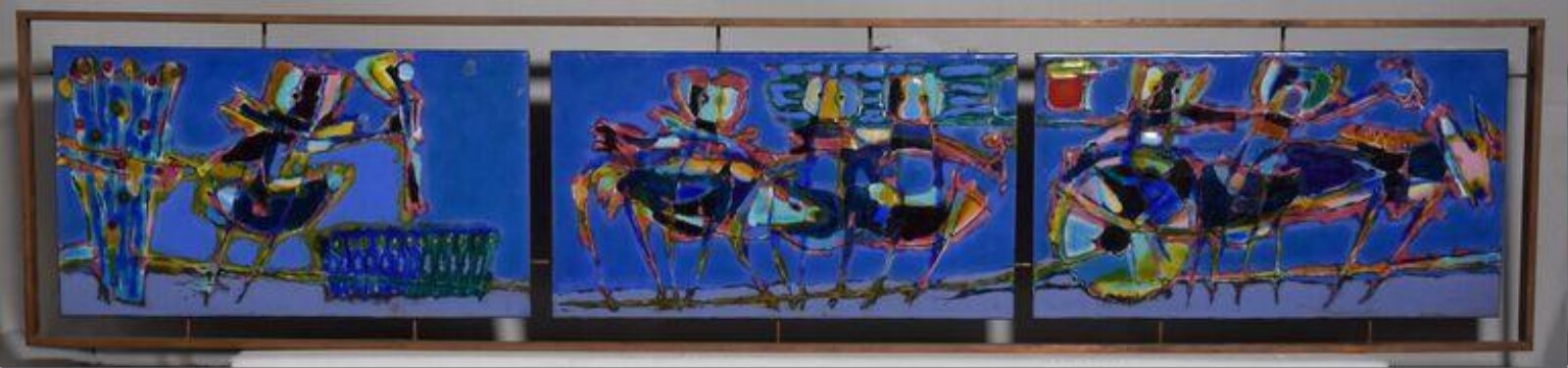 The Blue Procession, Stefan Knapp, 1956