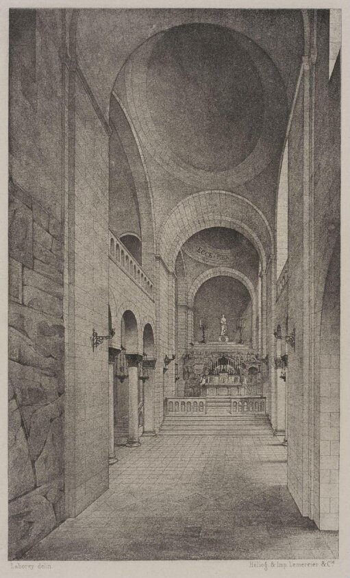 Photograph - 'Sanctuaire Ecce Homo, Jerusalem' (19th century) by Alfred Lemercier