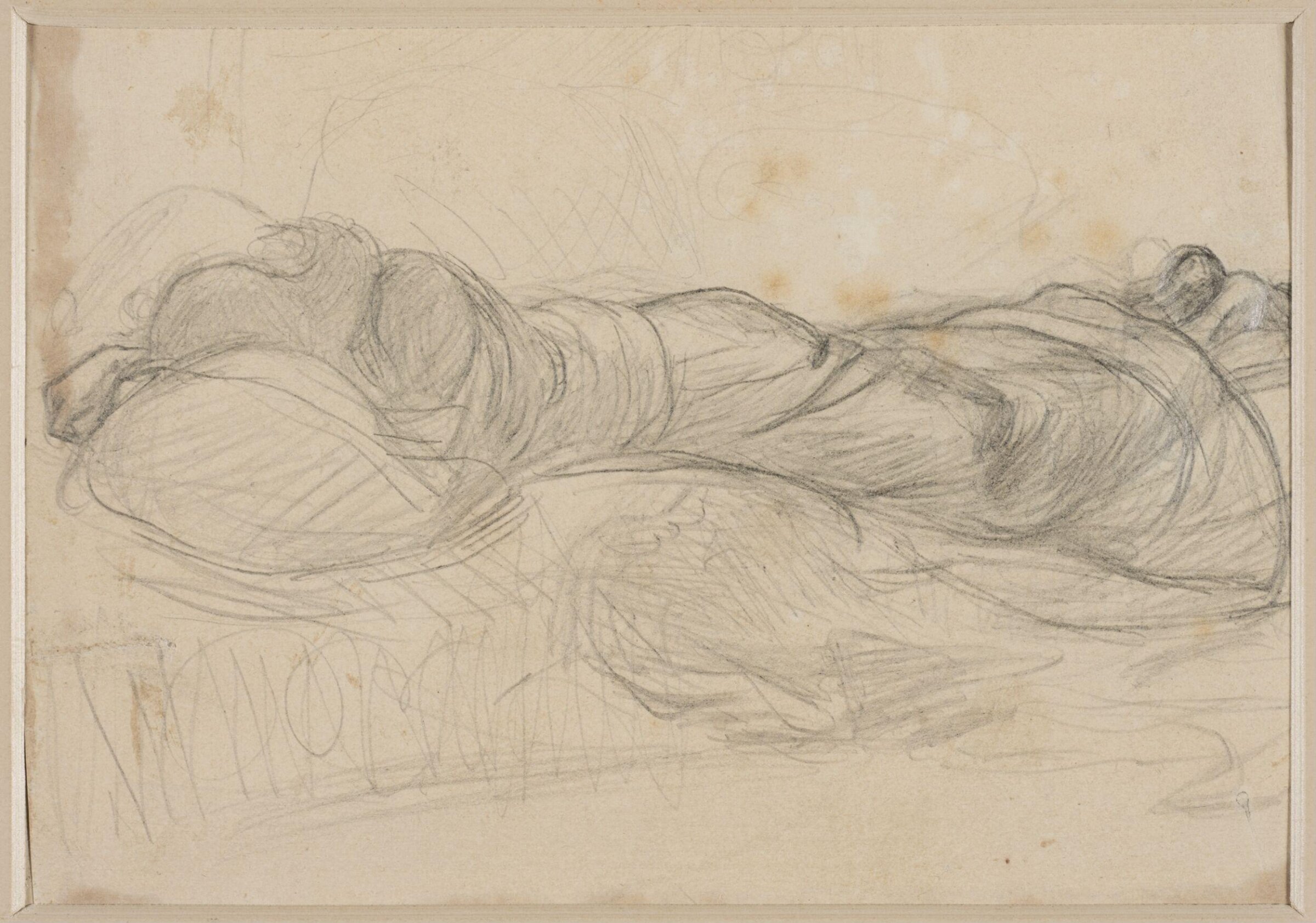 The Grief of Camaralzaman, Houghton, c. 1860s