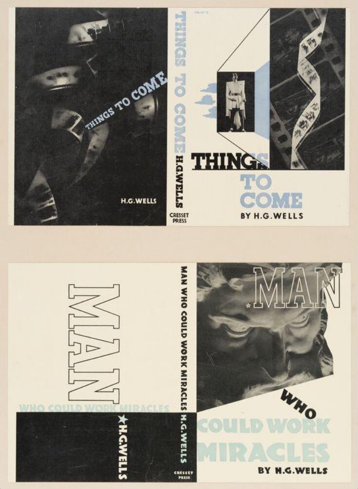 H.G. Wells book covers image