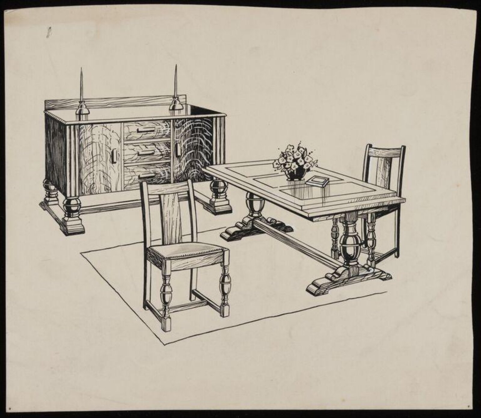 Drawing, 1930s