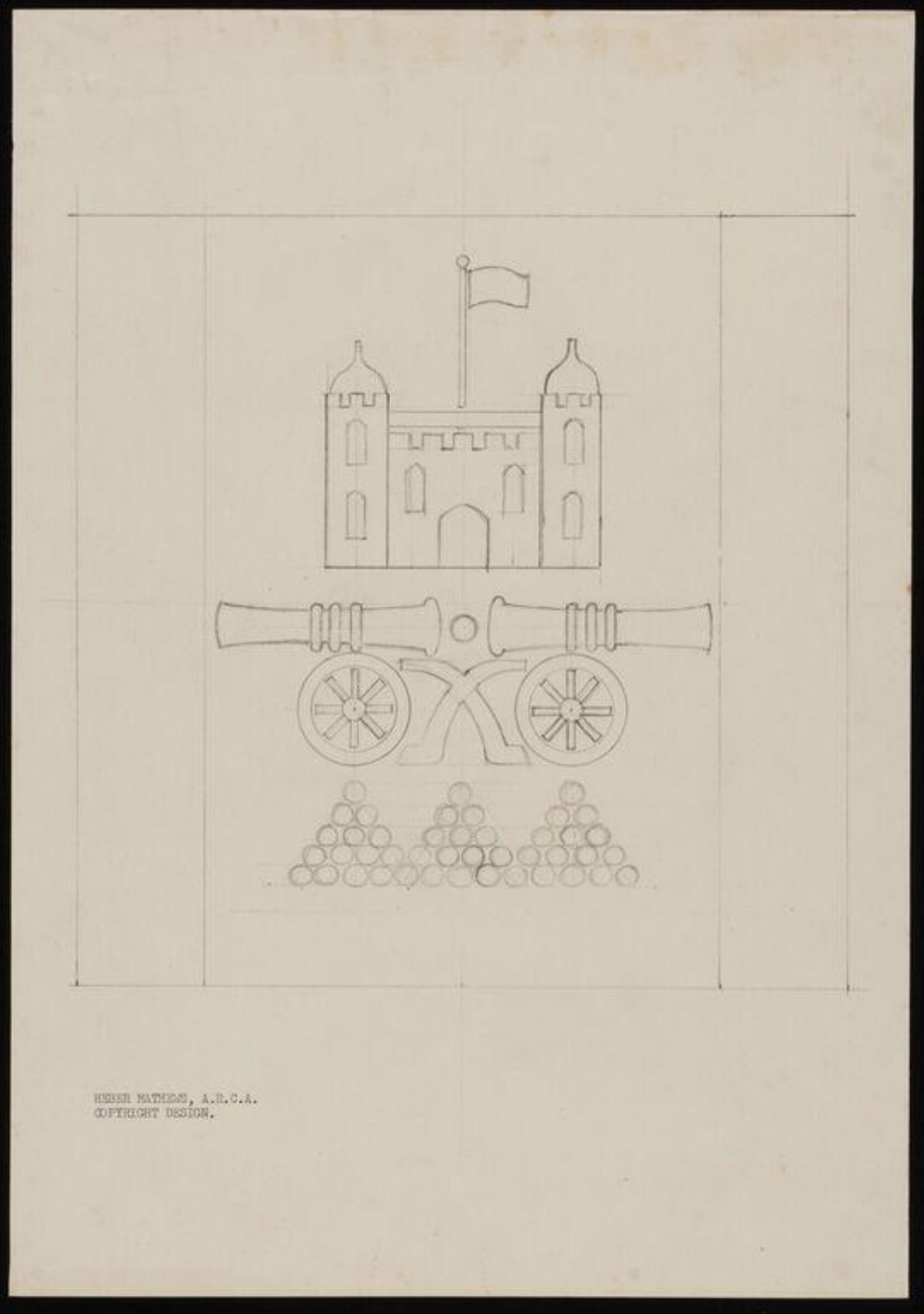 Drawing, Heber Mathews, ca.early 20th century