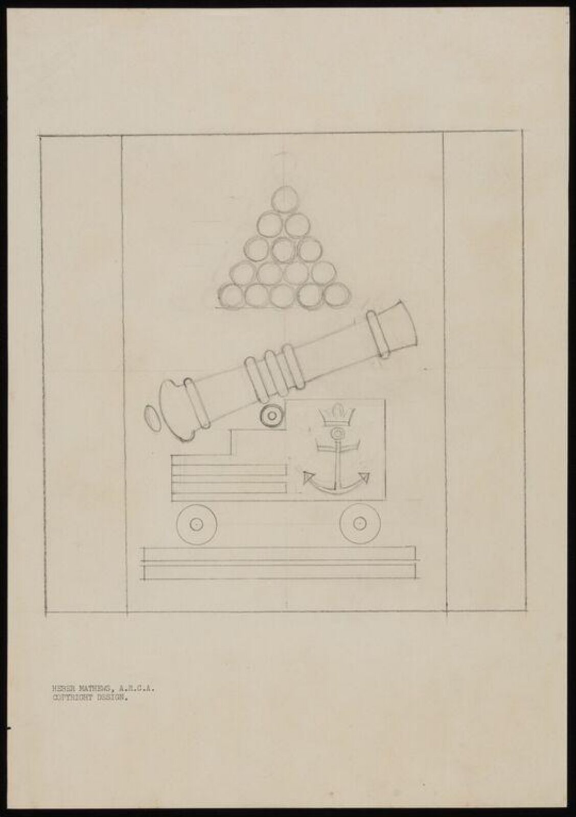 Drawing, Heber Mathews, ca.early 20th century
