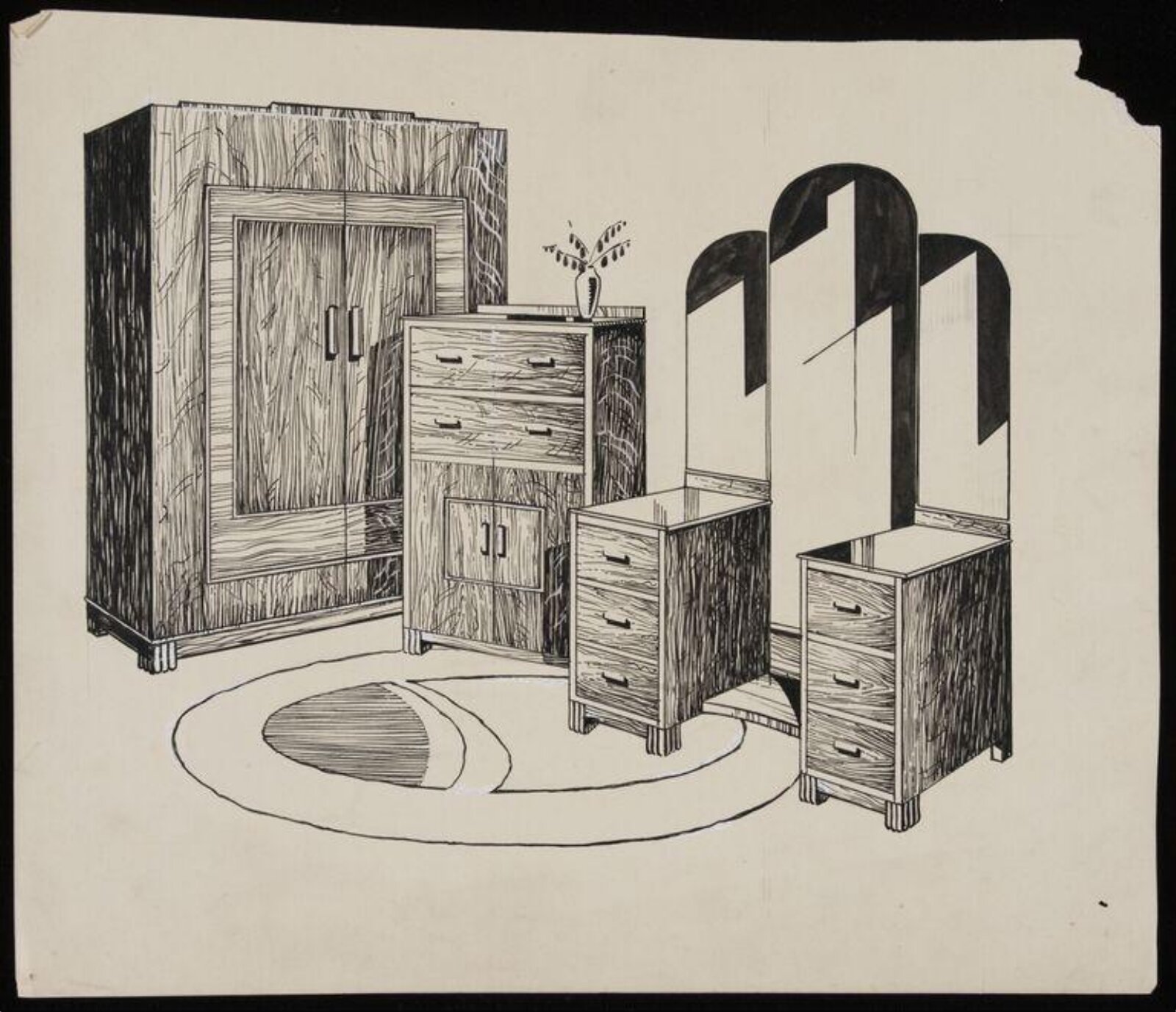Drawing, 1930s