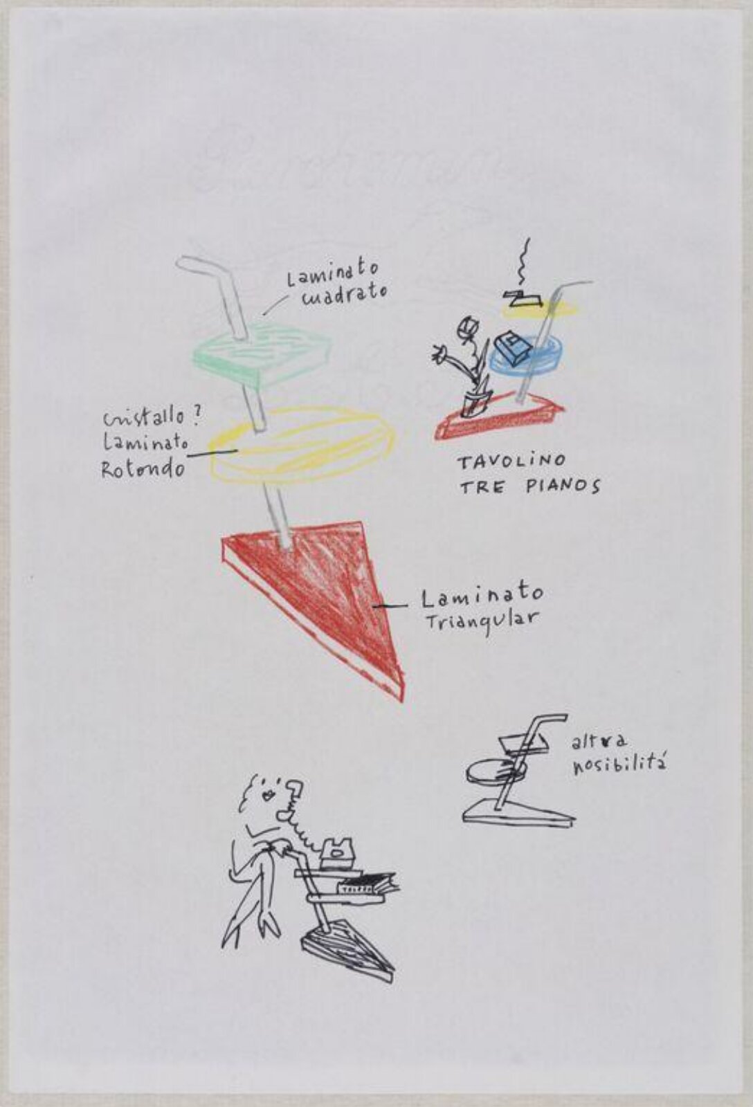 Drawing, Javier Mariscal, ca.1981