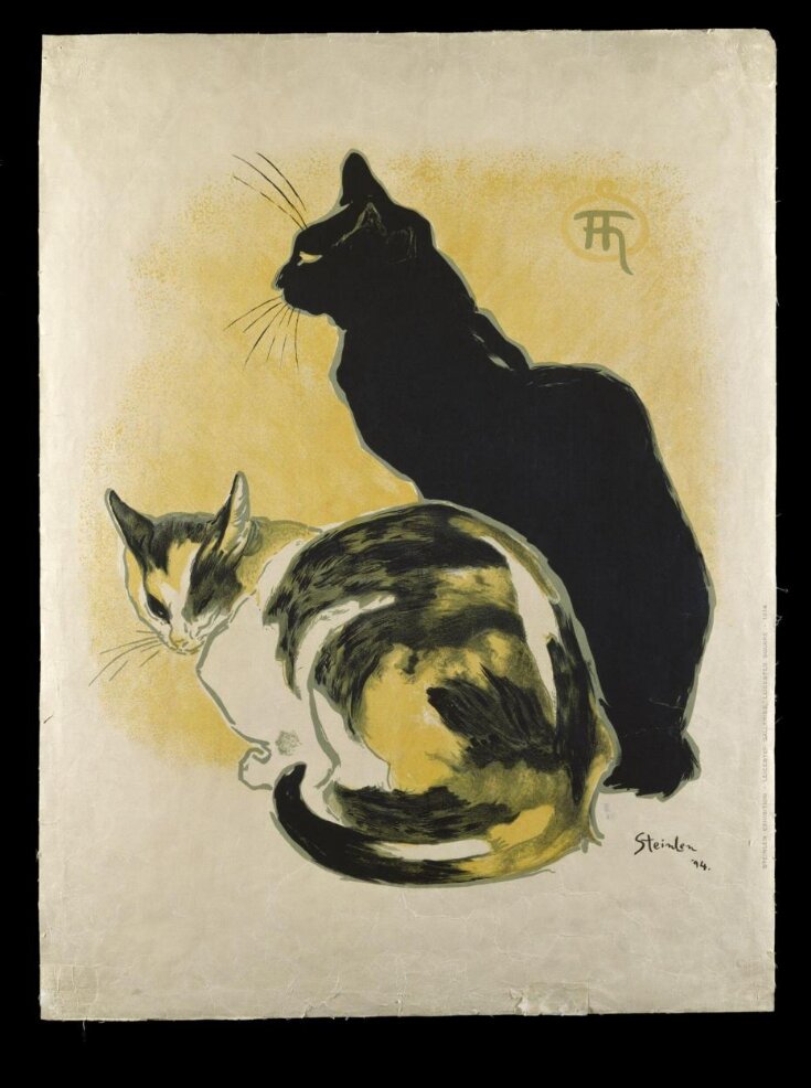 Two Cats | Steinlen | V&A Explore The Collections