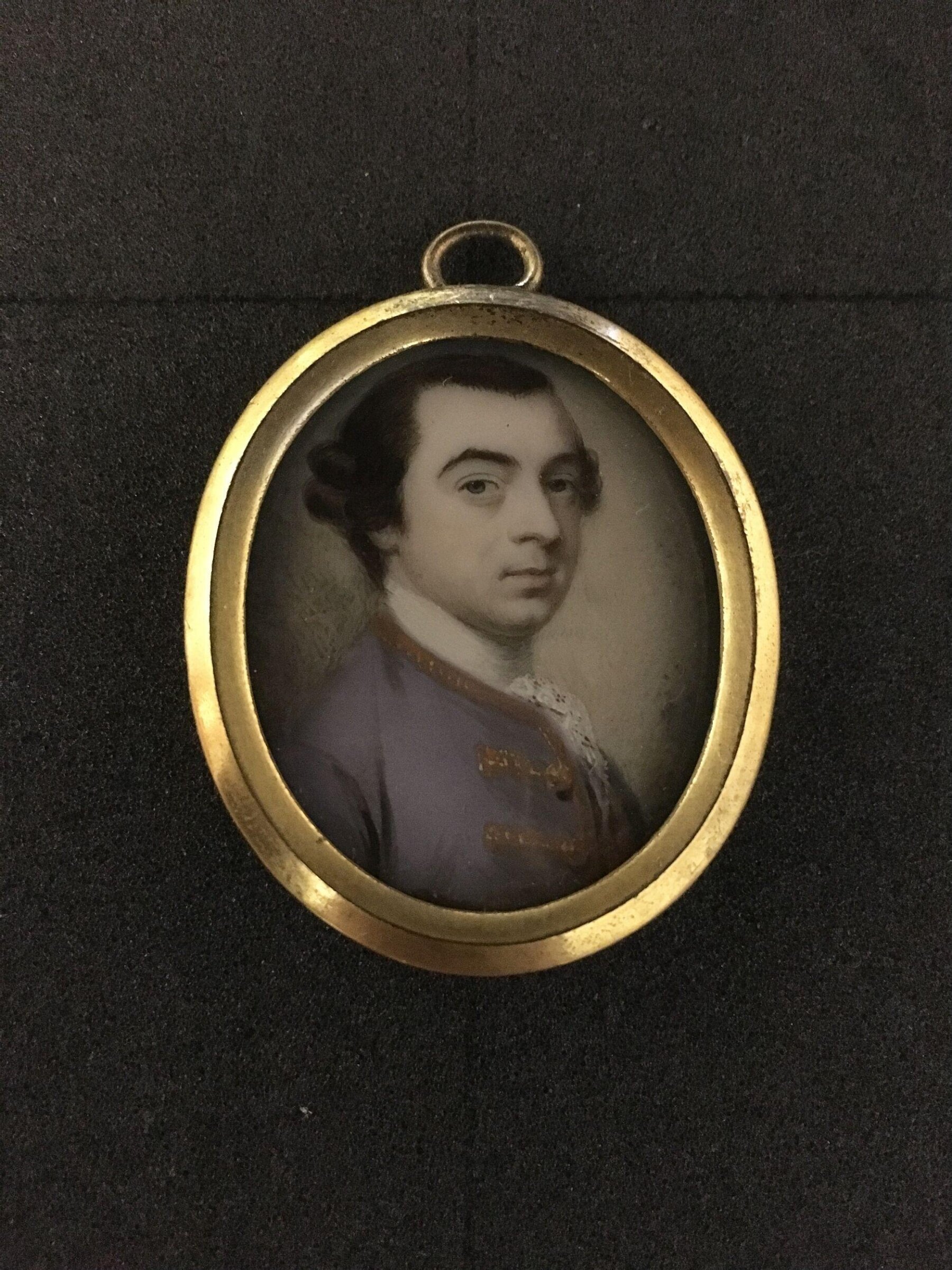 Portrait miniature of Mr Shute, Gervase Spencer, ca. mid 18th century