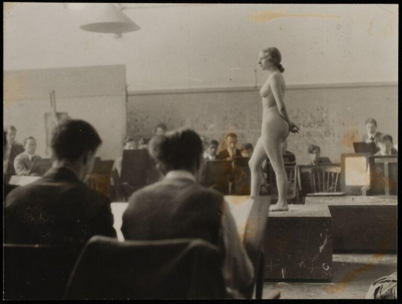 Hoppé, Emil Otto, Life Class, Royal College of Art