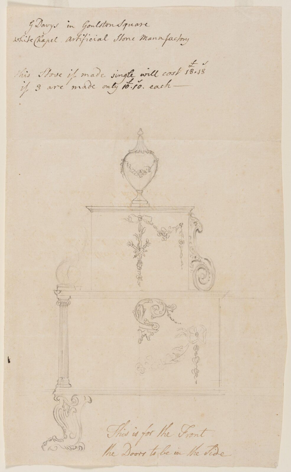 Drawing, 18th century