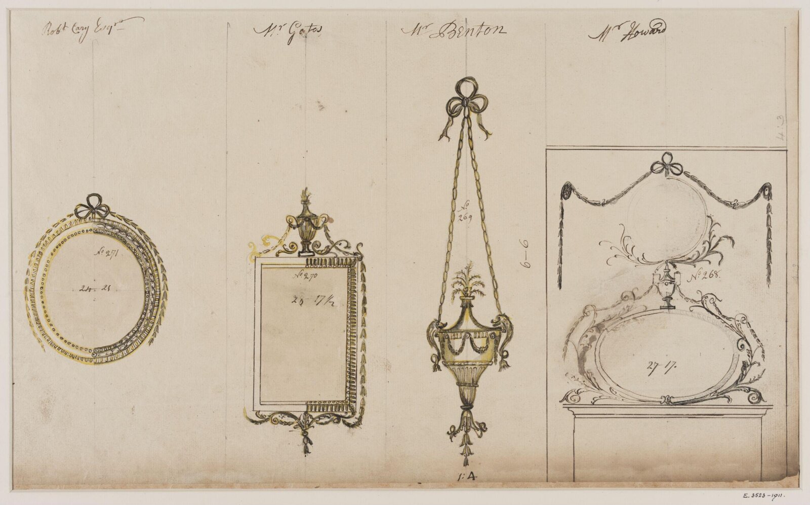 Drawing, John Linnell, ca. 1774