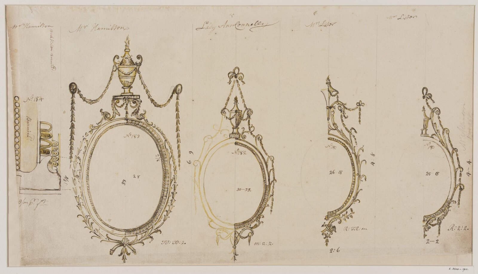 Drawing, workshop of John Linnell, mid 1770s