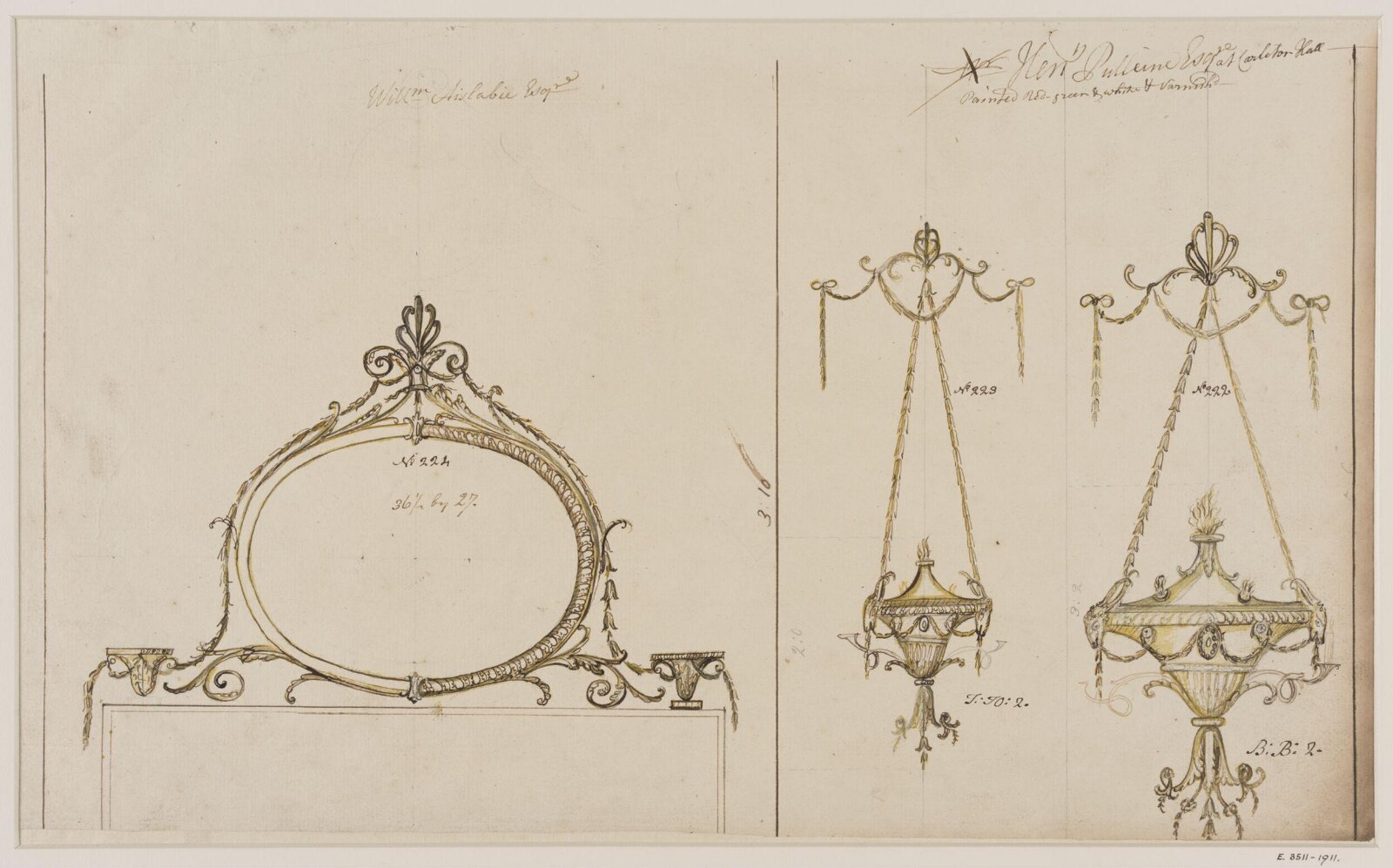 Drawing, John Linnell, ca. 1774