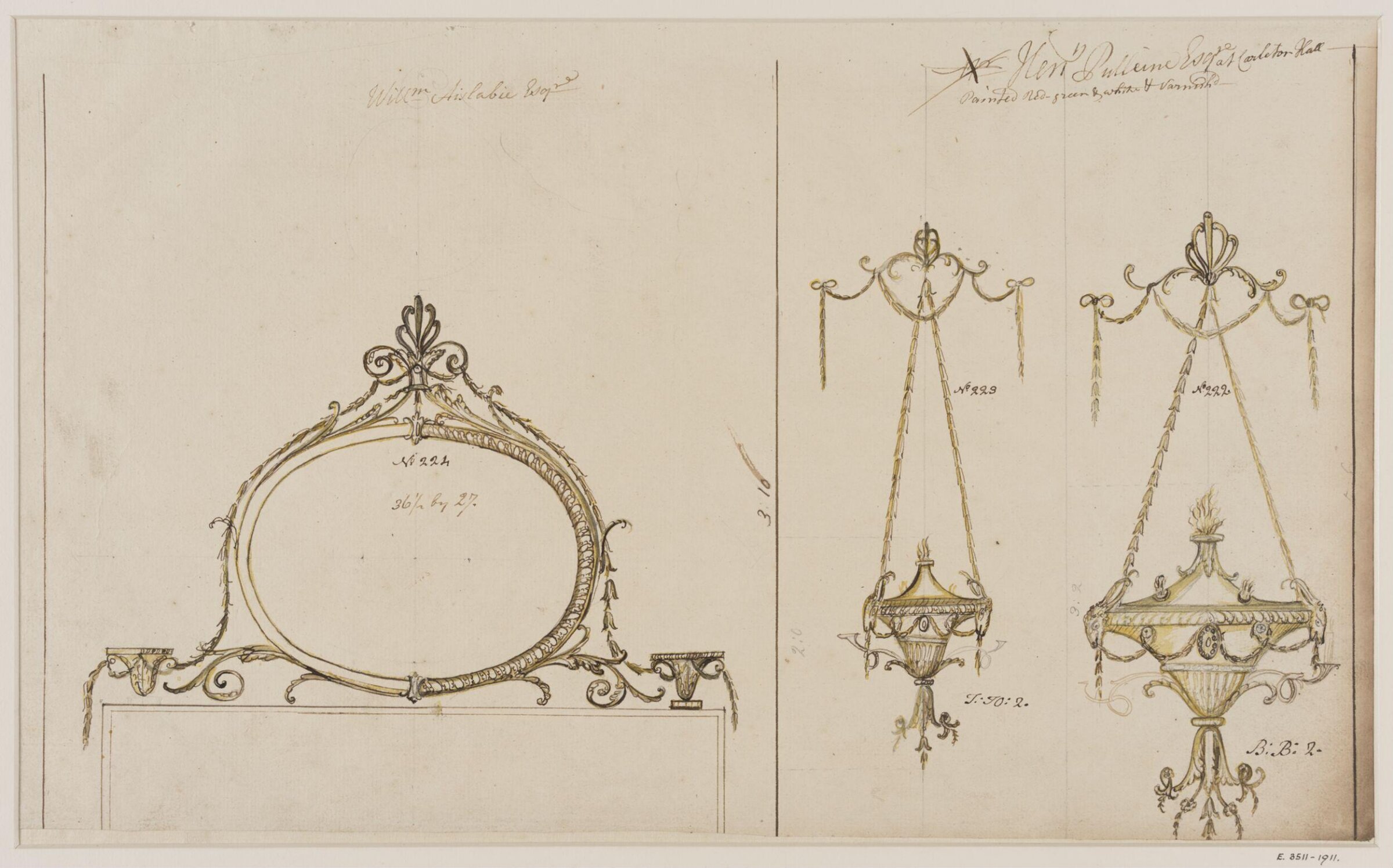 Drawing, John Linnell, ca. 1774