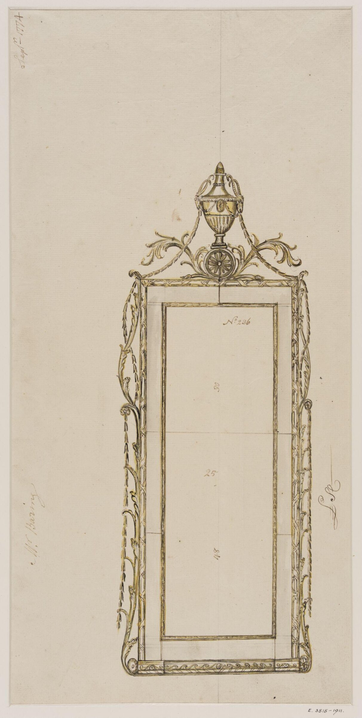Drawing, John Linnell, ca. September 1774