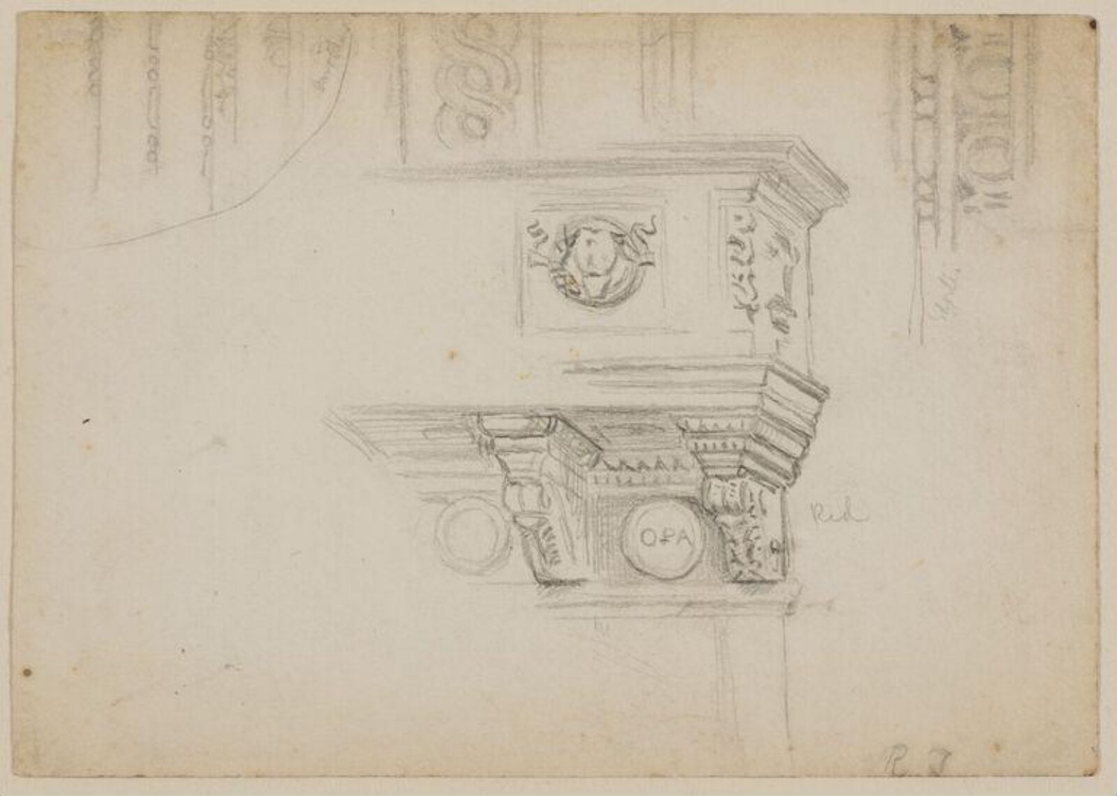 Drawing, William Holman-Hunt, 1873-4