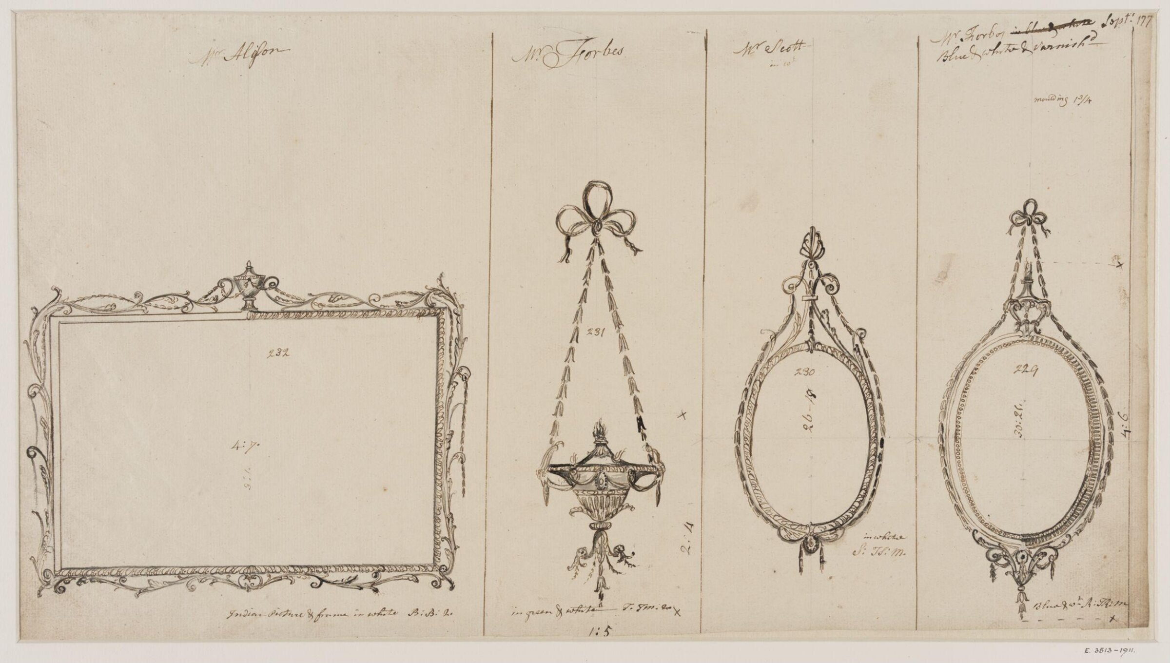 Drawing, John Linnell, ca. September 1774