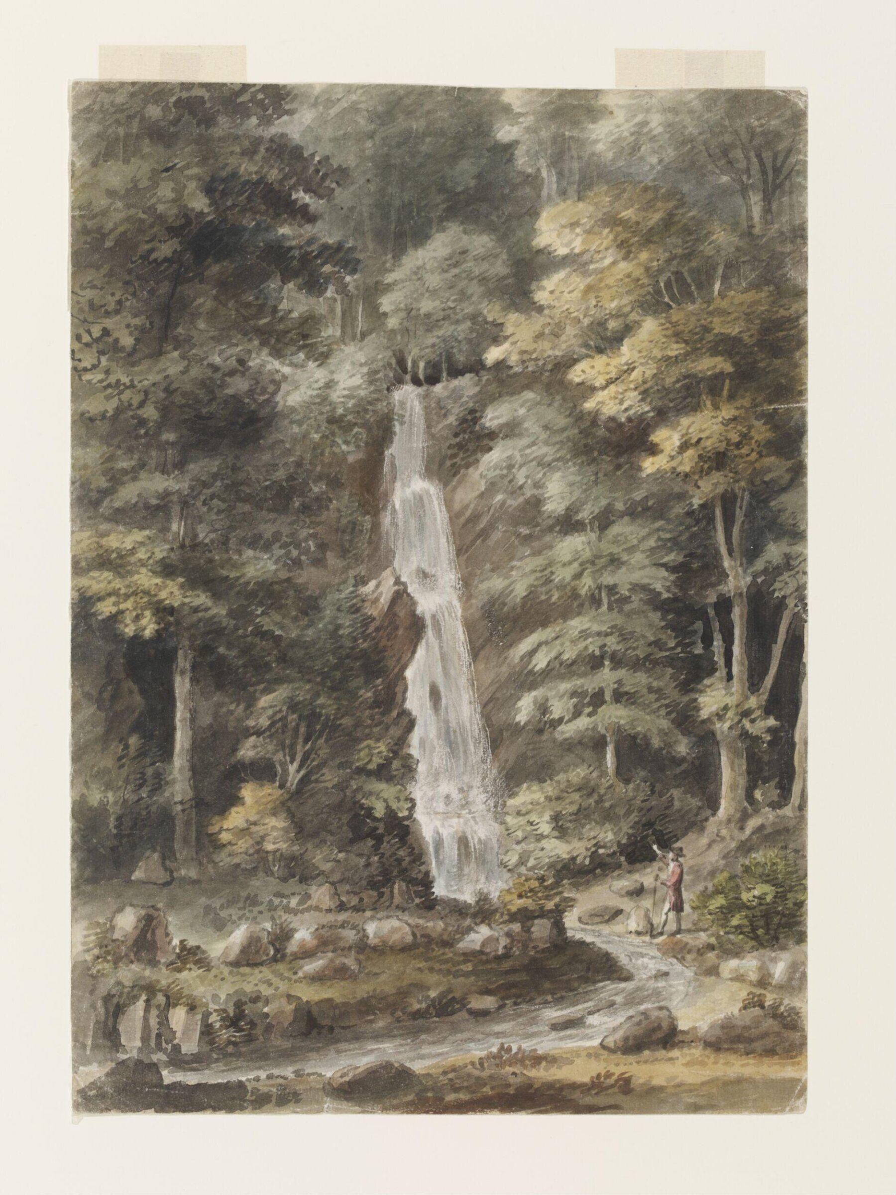 The Cascade at Hestercombe, Coplestone Warre Bampfylde, c.1770 to c.1780