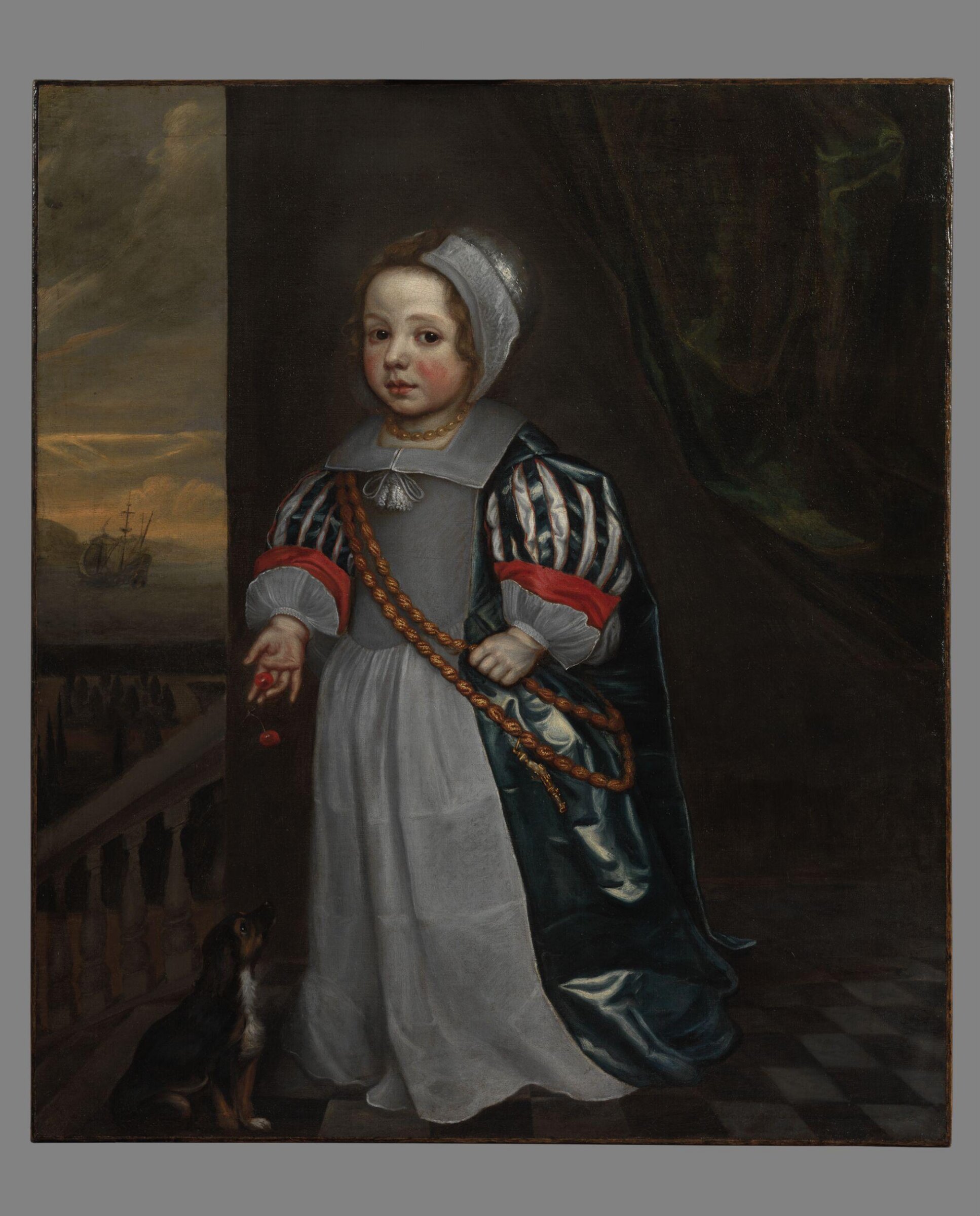Portrait of Samuel Pasfield as a Child wearing the Pasfield Jewel, c.1661