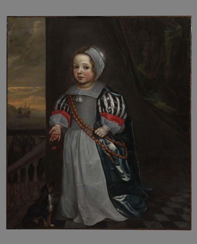 Portrait of Samuel Pasfield as a Child wearing the Pasfield Jewel