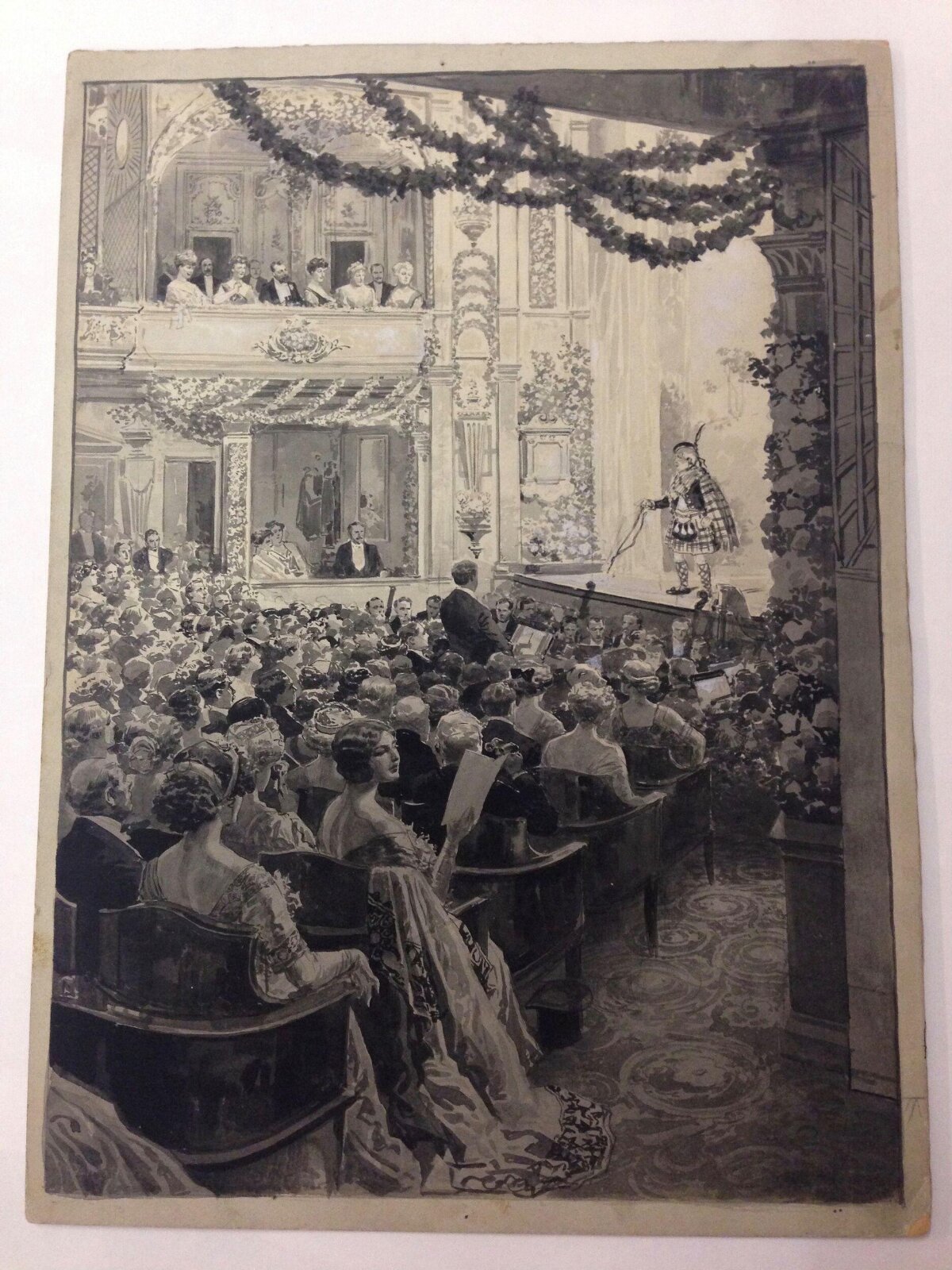 Royal Command Performance, Fortunino Matania, 1912