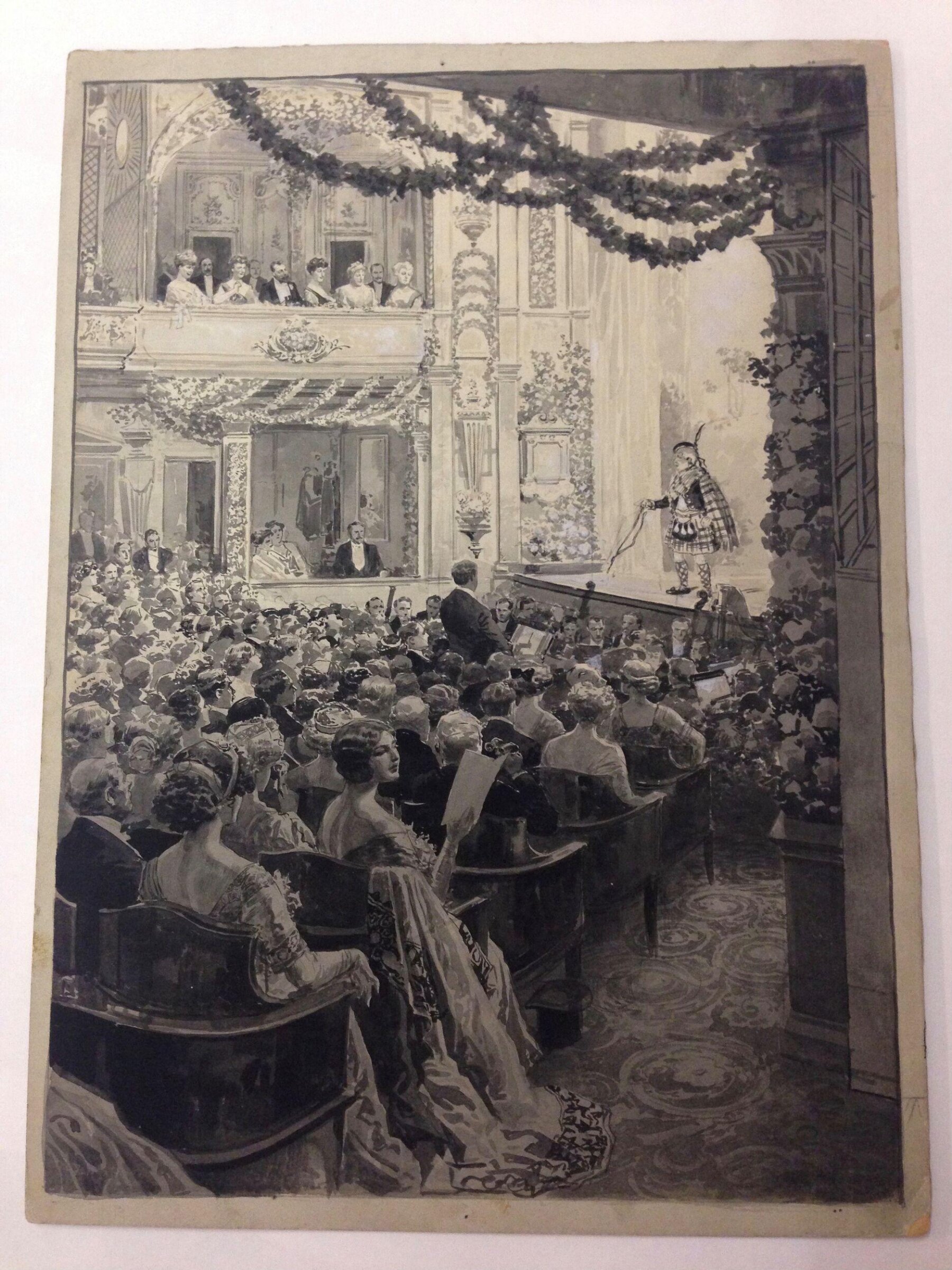 Royal Command Performance, Fortunino Matania, 1912