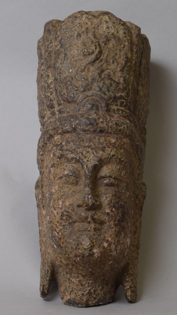 Sculpture, Head of a Bodhisattva top image