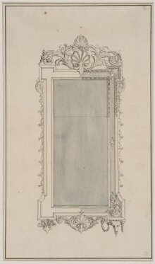 Design for a neoclassical pier-glass  thumbnail 1