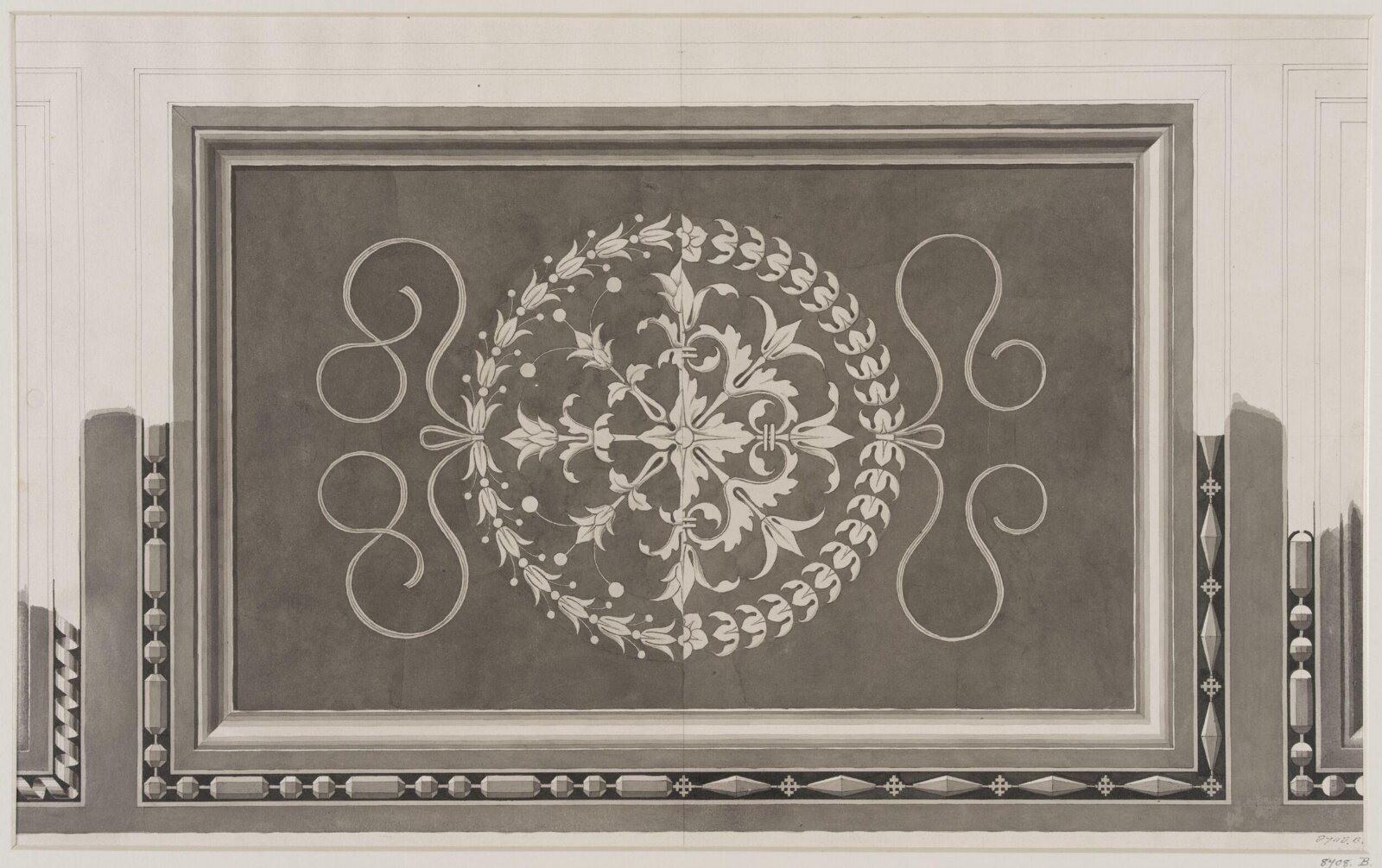 Drawing, Ludwig Wilhelm Heinrich Gruner, 19th century