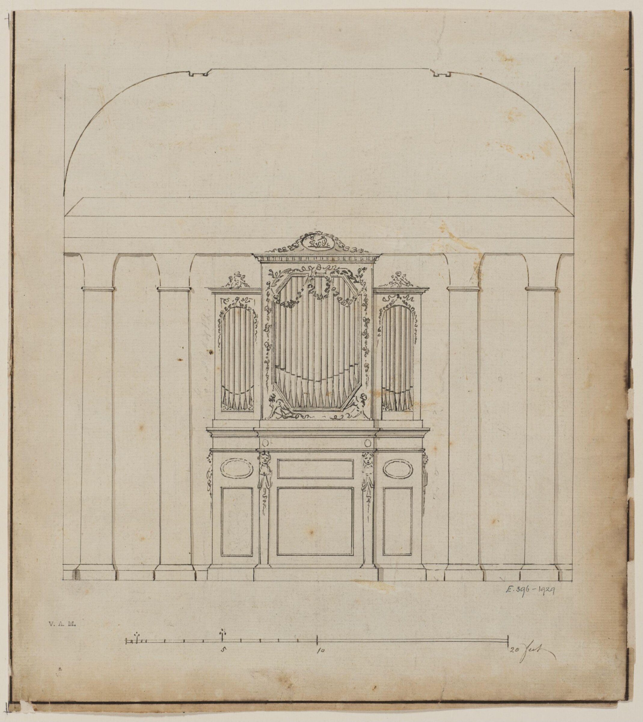 A Miscellaneous Collection of Original Designs, made, and for the most part executed, during an extensive Practice of many years in the first line of his Profession, by John Linnell, Upholsterer Carver & Cabinet Maker. Selected from his Portfolio's at his Decease, by C. H. Tatham Architect. AD 1800., John Linnell, late 18th century