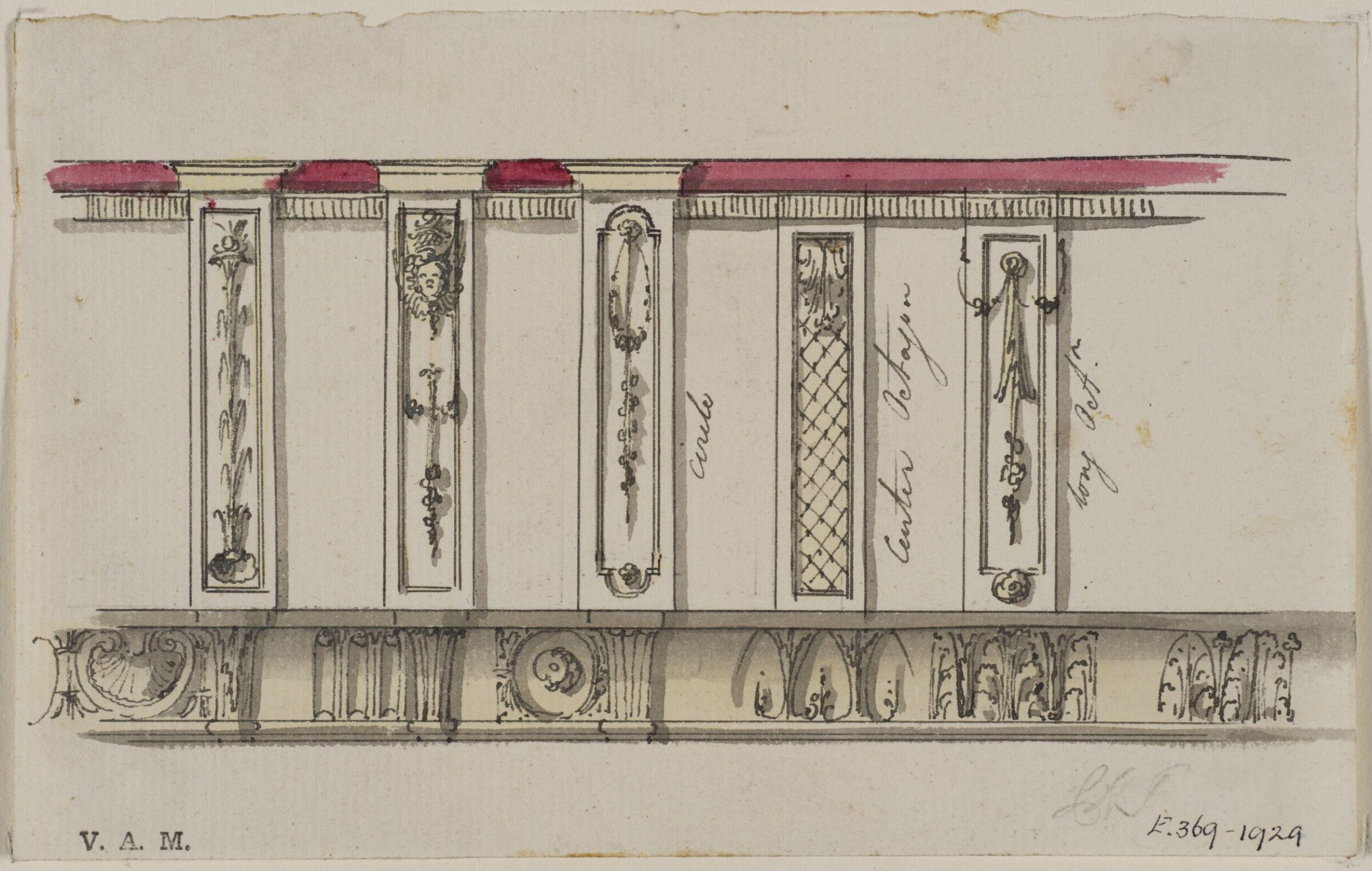 A Miscellaneous Collection of Original Designs, made, and for the most part executed, during an extensive Practice of many years in the first line of his Profession, by John Linnell, Upholsterer Carver & Cabinet Maker. Selected from his Portfolio's at his Decease, by C. H. Tatham Architect. AD 1800., Tatham, late 18th century