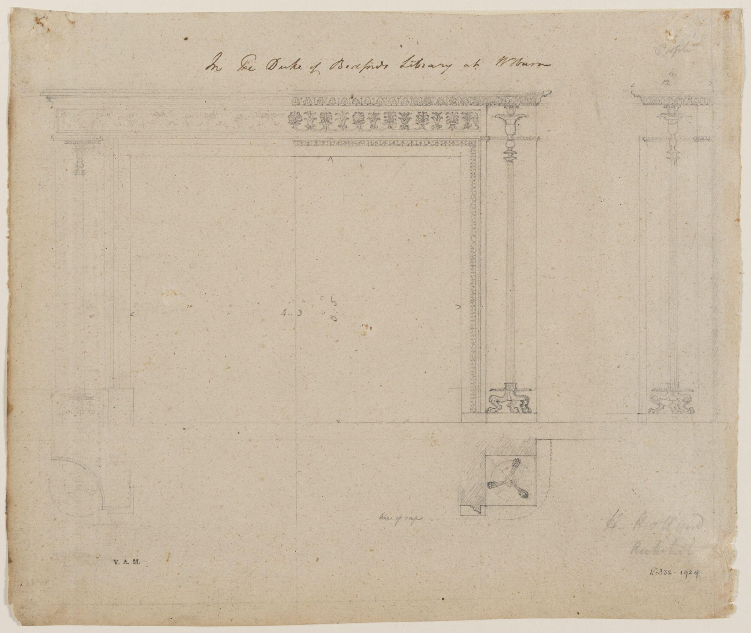 A Miscellaneous Collection of Original Designs, made, and for the most part executed, during an extensive Practice of many years in the first line of his Profession, by John Linnell, Upholsterer Carver & Cabinet Maker. Selected from his Portfolio's at his Decease, by C. H. Tatham Architect. AD 1800., Henry Holland, late 18th century