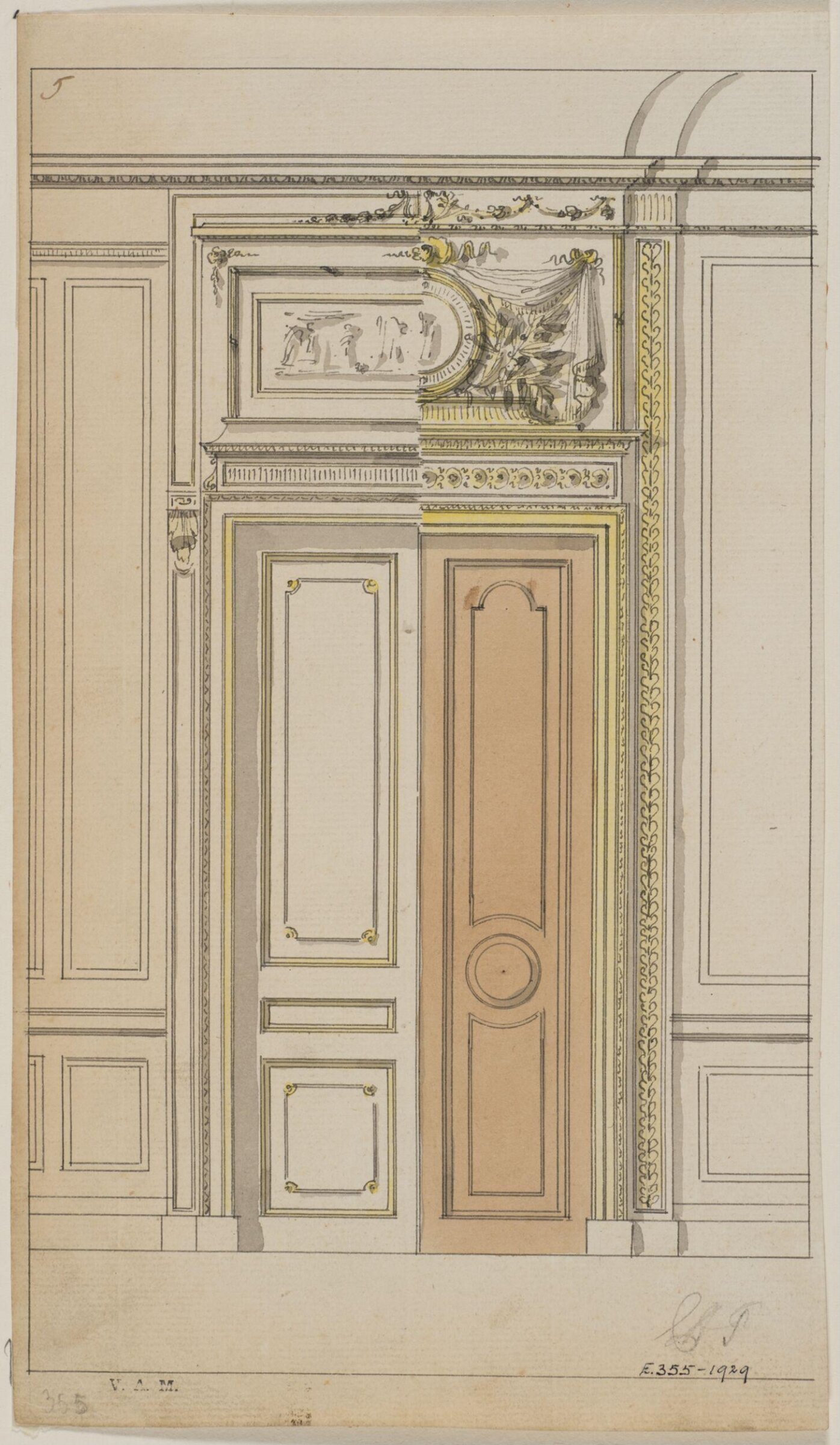 A Miscellaneous Collection of Original Designs, made, and for the most part executed, during an extensive Practice of many years in the first line of his Profession, by John Linnell, Upholsterer Carver & Cabinet Maker. Selected from his Portfolio's at his Decease, by C. H. Tatham Architect. AD 1800., Tatham, late 18th century