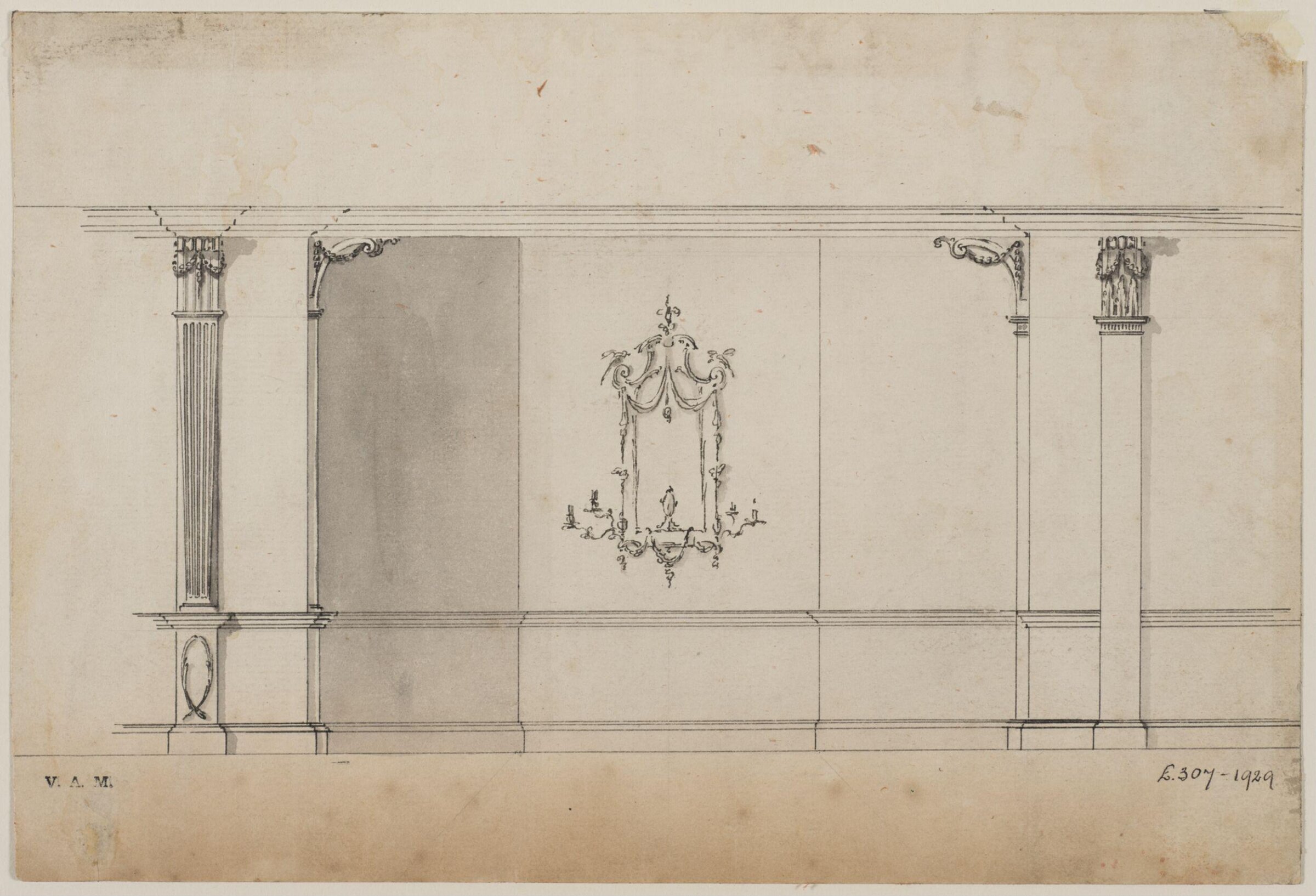 A Miscellaneous Collection of Original Designs, made, and for the most part executed, during an extensive Practice of many years in the first line of his Profession, by John Linnell, Upholsterer Carver & Cabinet Maker. Selected from his Portfolio's at his Decease, by C. H. Tatham Architect. AD 1800., John Linnell, late 18th century