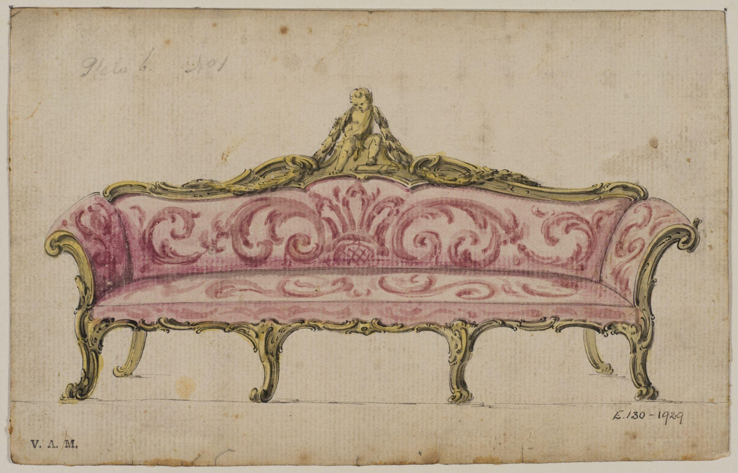 A Miscellaneous Collection of Original Designs, made, and for the most part executed, during an extensive Practice of many years in the first line of his Profession, by John Linnell, Upholsterer Carver & Cabinet Maker. Selected from his Portfolio's at his Decease, by C. H. Tatham Architect. AD 1800., John Linnell, late 18th century
