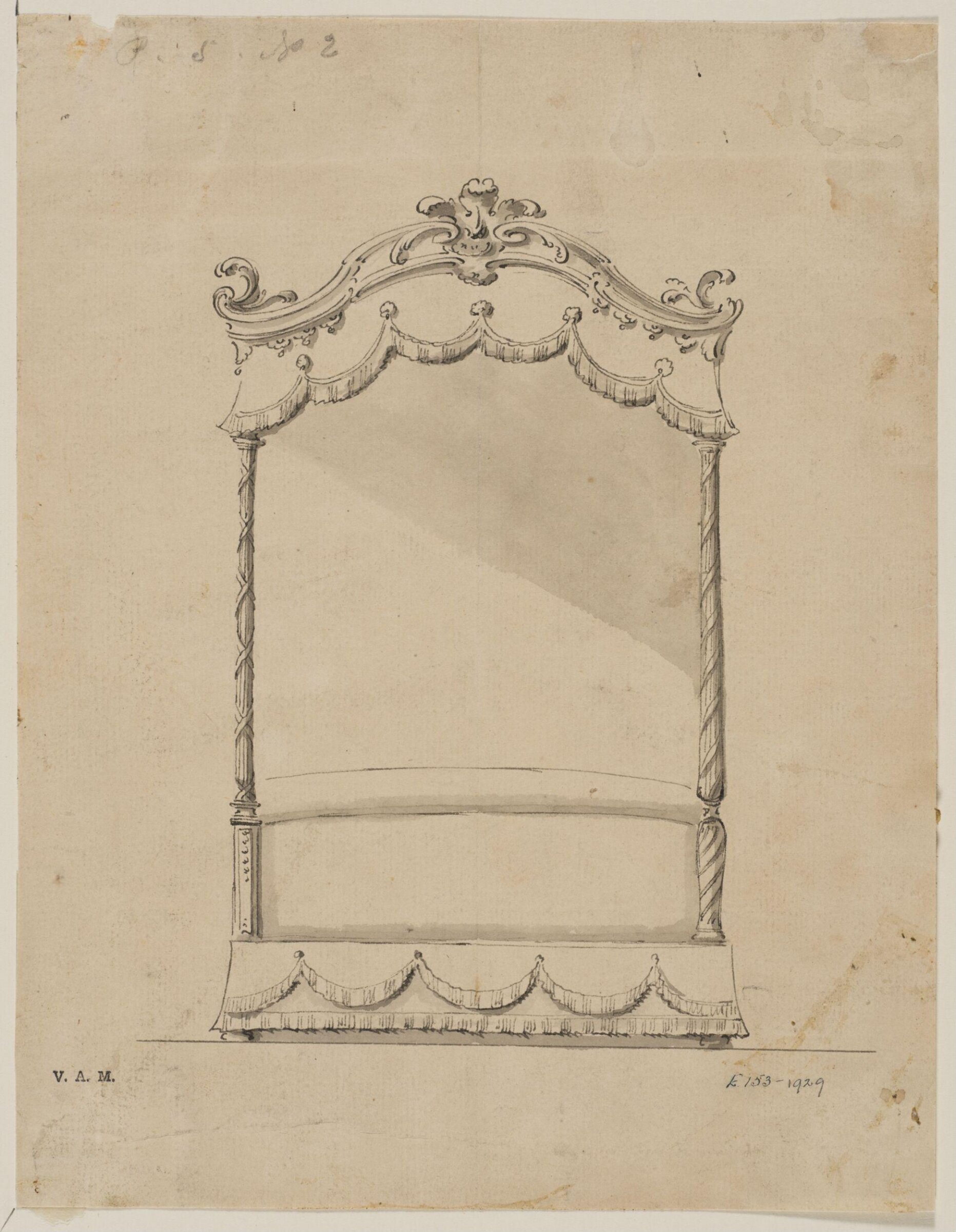 A Miscellaneous Collection of Original Designs, made, and for the most part executed, during an extensive Practice of many years in the first line of his Profession, by John Linnell, Upholsterer Carver & Cabinet Maker. Selected from his Portfolio's at his Decease, by C. H. Tatham Architect. AD 1800., John Linnell, ca. 1760