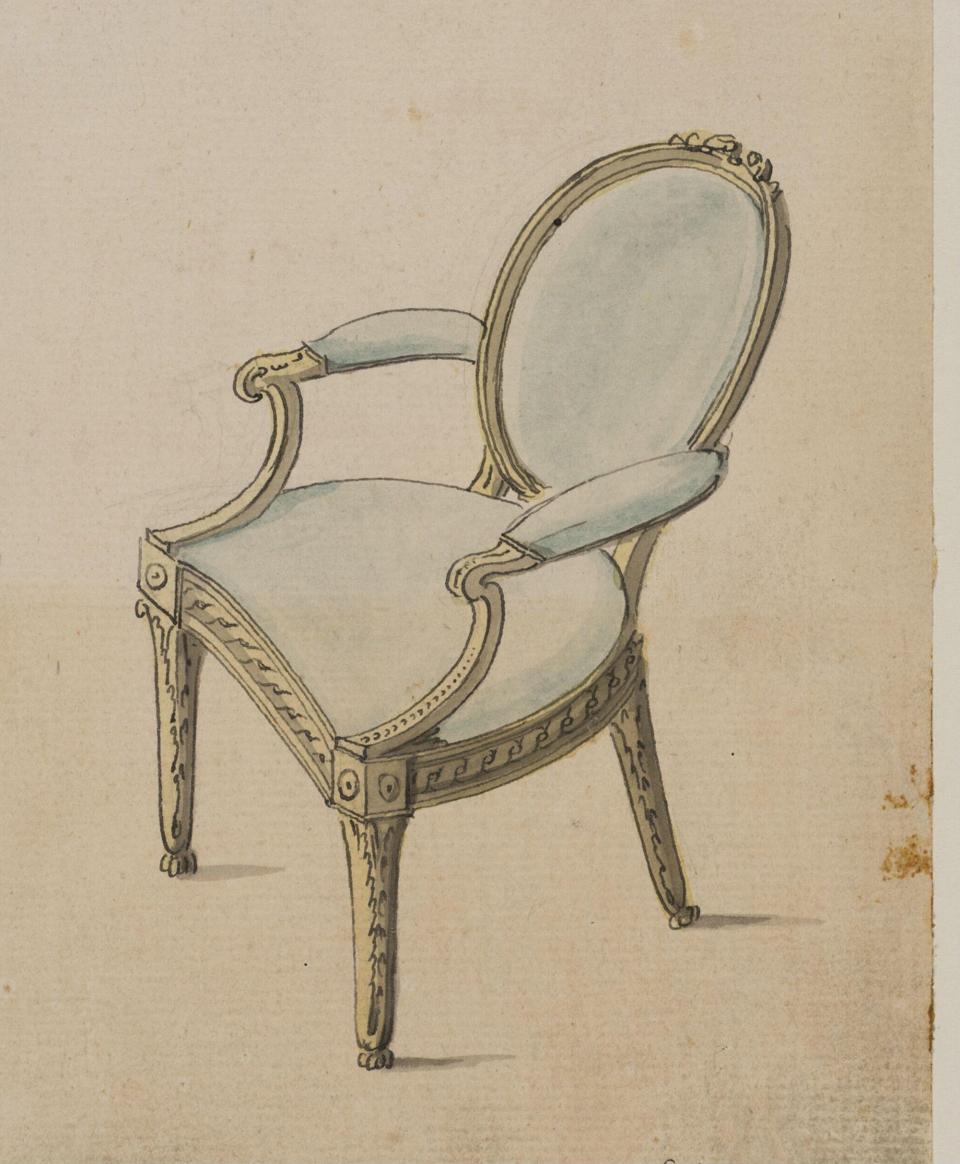 A Miscellaneous Collection of Original Designs, made, and for the most part executed, during an extensive Practice of many years in the first line of his Profession, by John Linnell, Upholsterer Carver & Cabinet Maker. Selected from his Portfolio's at his Decease, by C. H. Tatham Architect. AD 1800., John Linnell, late 18th century
