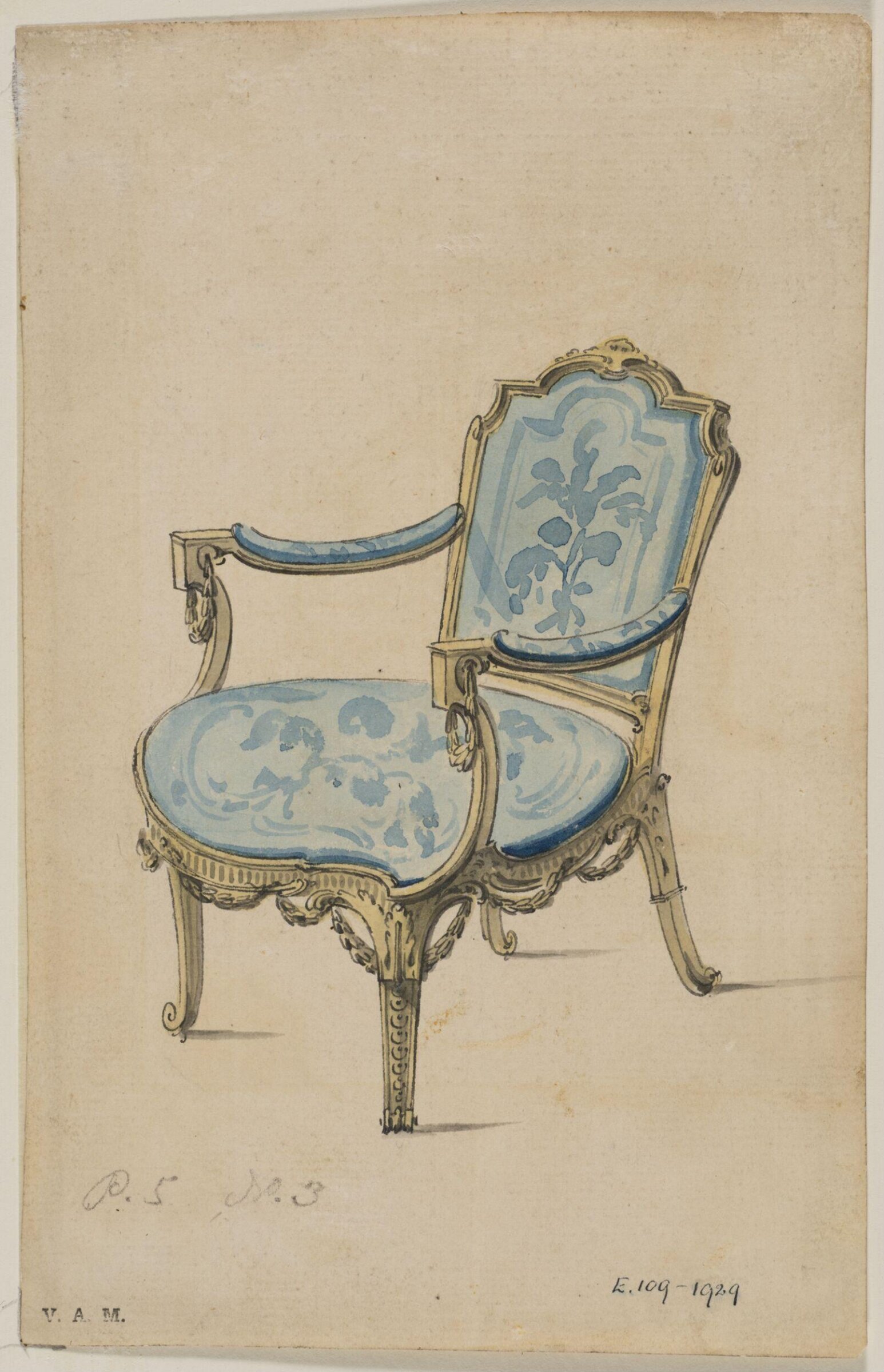 A Miscellaneous Collection of Original Designs, made, and for the most part executed, during an extensive Practice of many years in the first line of his Profession, by John Linnell, Upholsterer Carver & Cabinet Maker. Selected from his Portfolio's at his Decease, by C. H. Tatham Architect. AD 1800., John Linnell, c. 1770.