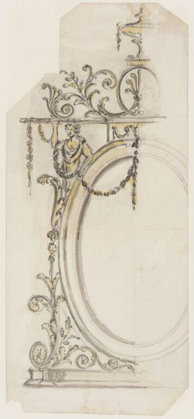 Drawing, John Linnell, late 18th century