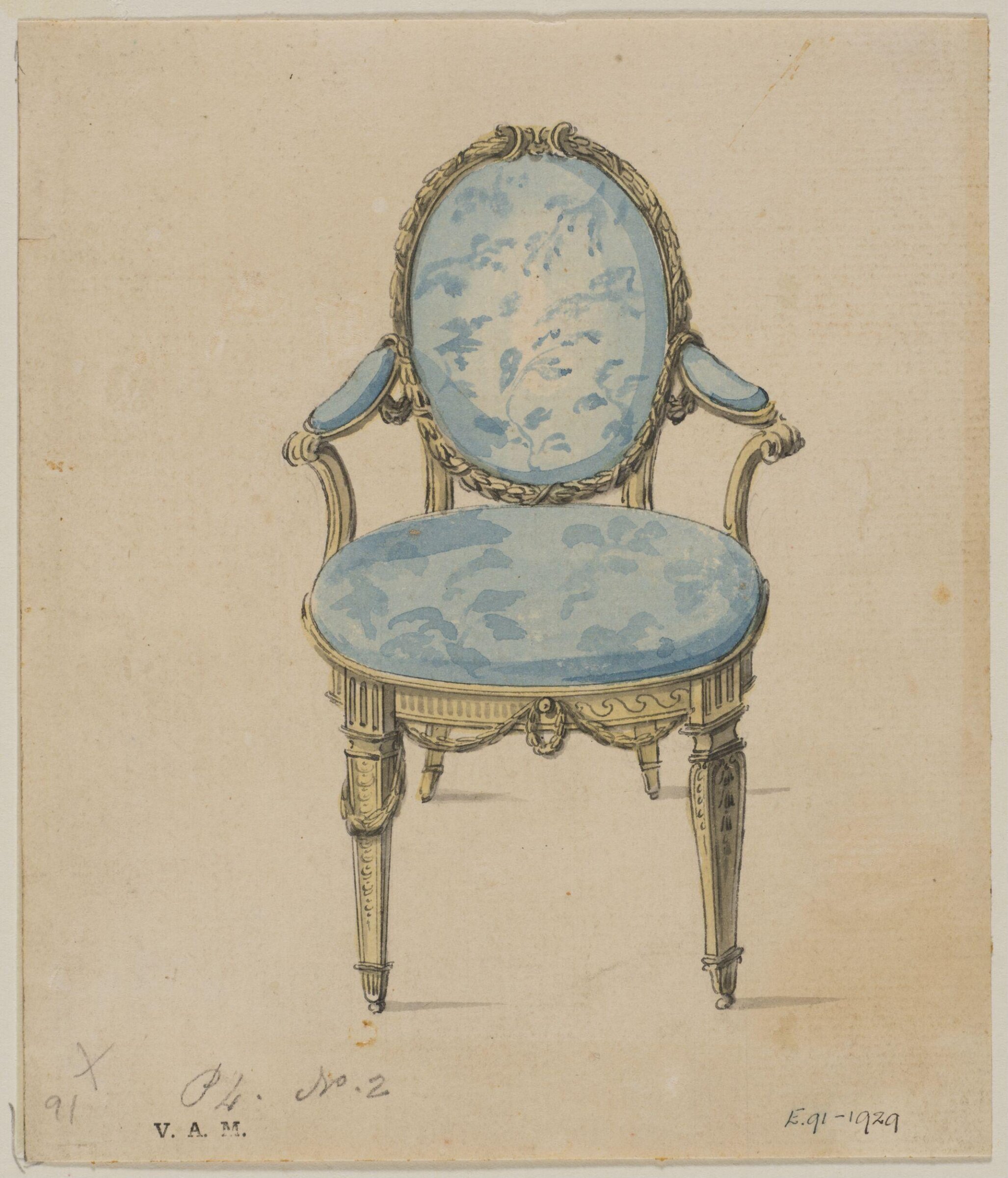 A Miscellaneous Collection of Original Designs, made, and for the most part executed, during an extensive Practice of many years in the first line of his Profession, by John Linnell, Upholsterer Carver & Cabinet Maker. Selected from his Portfolio's at his Decease, by C. H. Tatham Architect. AD 1800., John Linnell, c. 1770