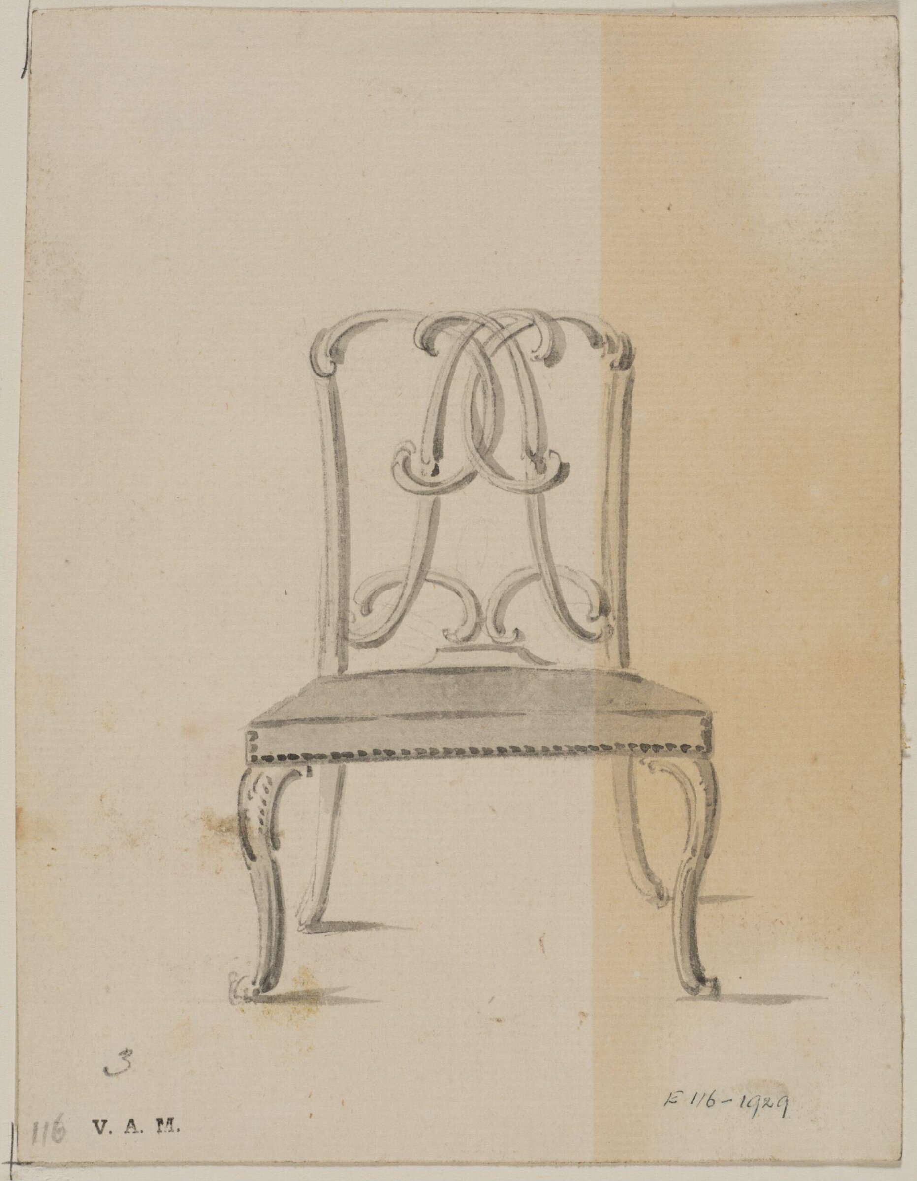 A Miscellaneous Collection of Original Designs, made, and for the most part executed, during an extensive Practice of many years in the first line of his Profession, by John Linnell, Upholsterer Carver & Cabinet Maker. Selected from his Portfolio's at his Decease, by C. H. Tatham Architect. AD 1800., John Linnell, c. 1755 to 1760