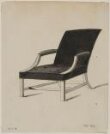 A Miscellaneous Collection of Original Designs, made, and for the most part executed, during an extensive Practice of many years in the first line of his Profession, by John Linnell, Upholsterer Carver & Cabinet Maker. Selected from his Portfolio's at his Decease, by C. H. Tatham Architect. AD 1800. thumbnail 2