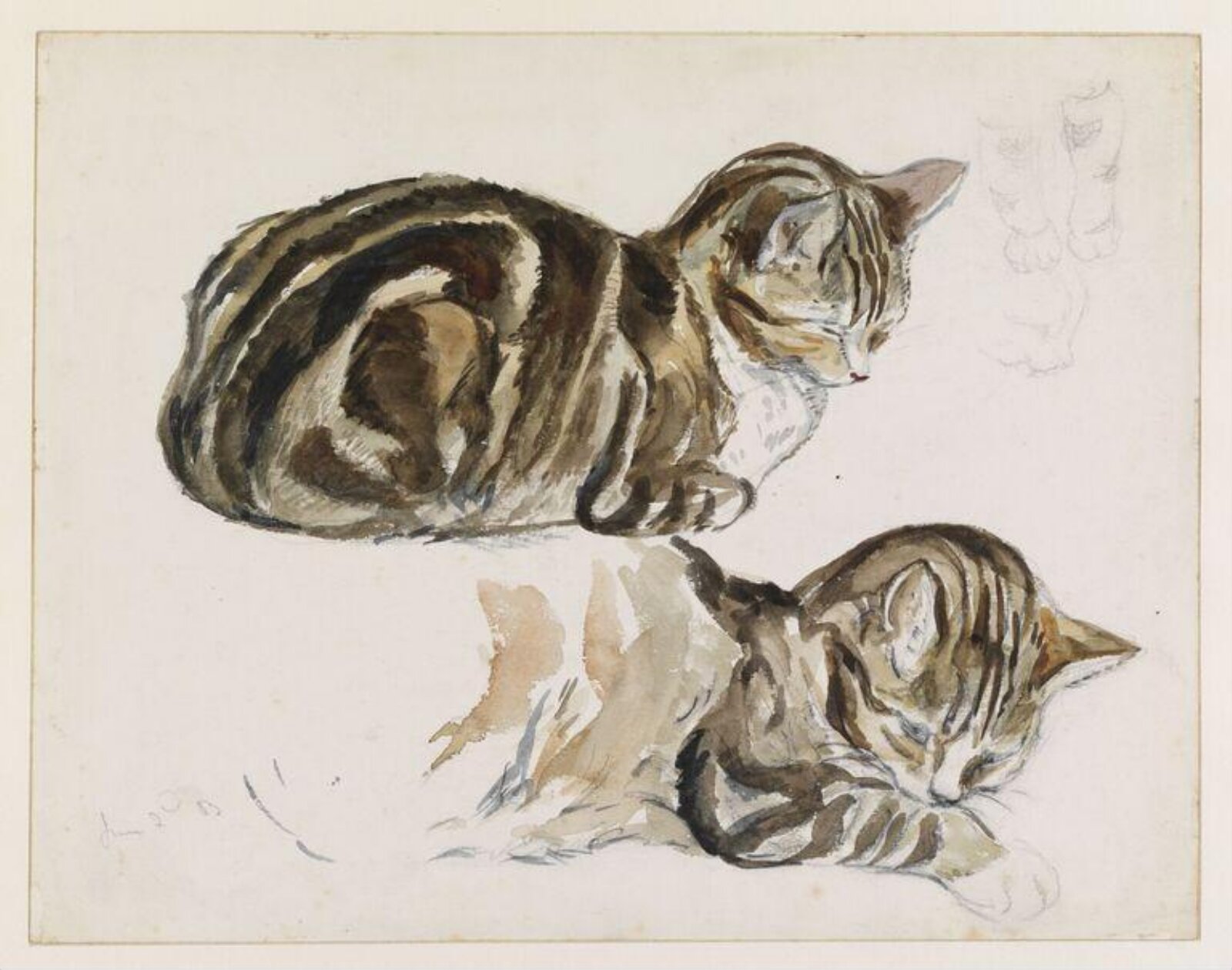 Watercolour, Beatrix Potter, ca. 1903