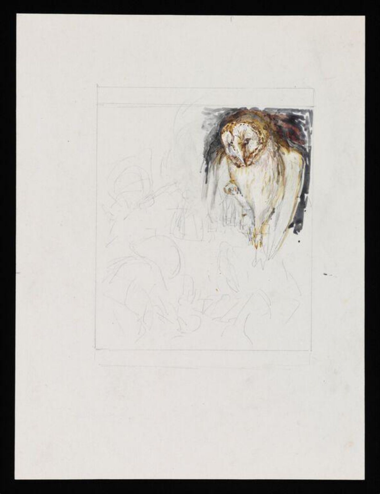 Watercolour, Beatrix Potter, ca. 1903