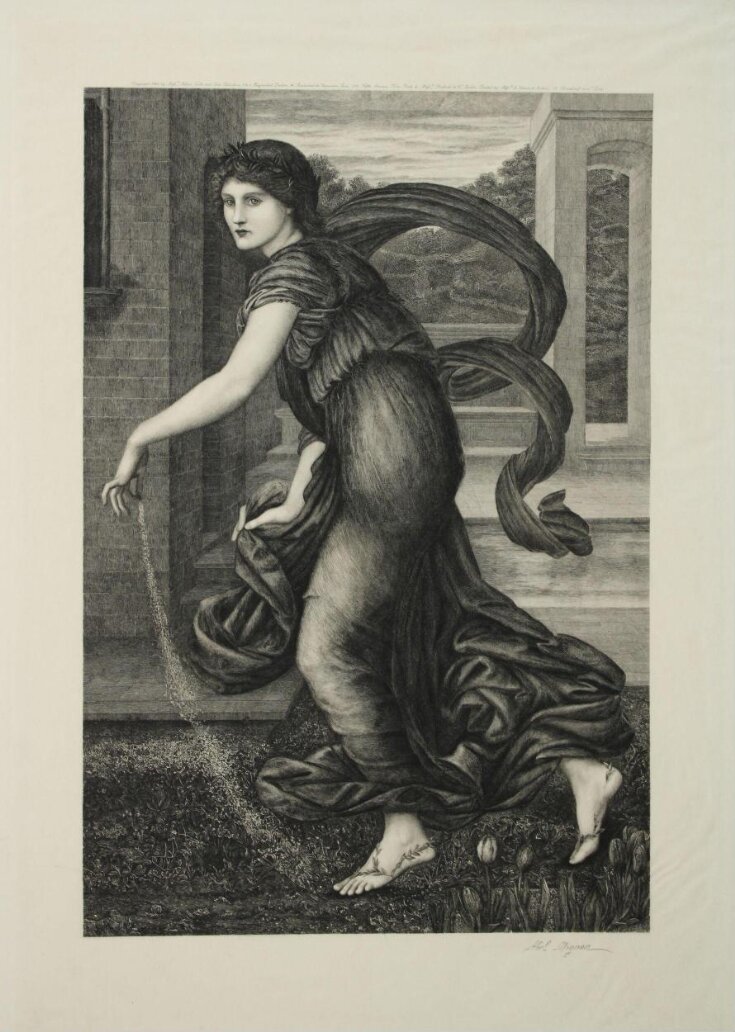 BURN-JONES 美術書 Spring | Burne-Jones, Edward | Mignon, Abel Justin | V&A