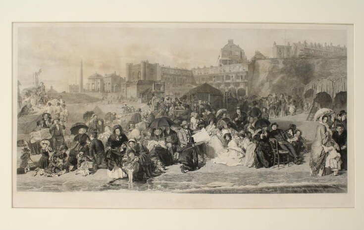 Life at the Sea-side. Ramsgate 1854. image