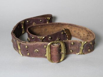 Belt worn by Ben Webster (1864-1947) as Malcolm in Macbeth