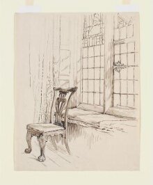 A window-seat and chair, Melford Hall thumbnail 1