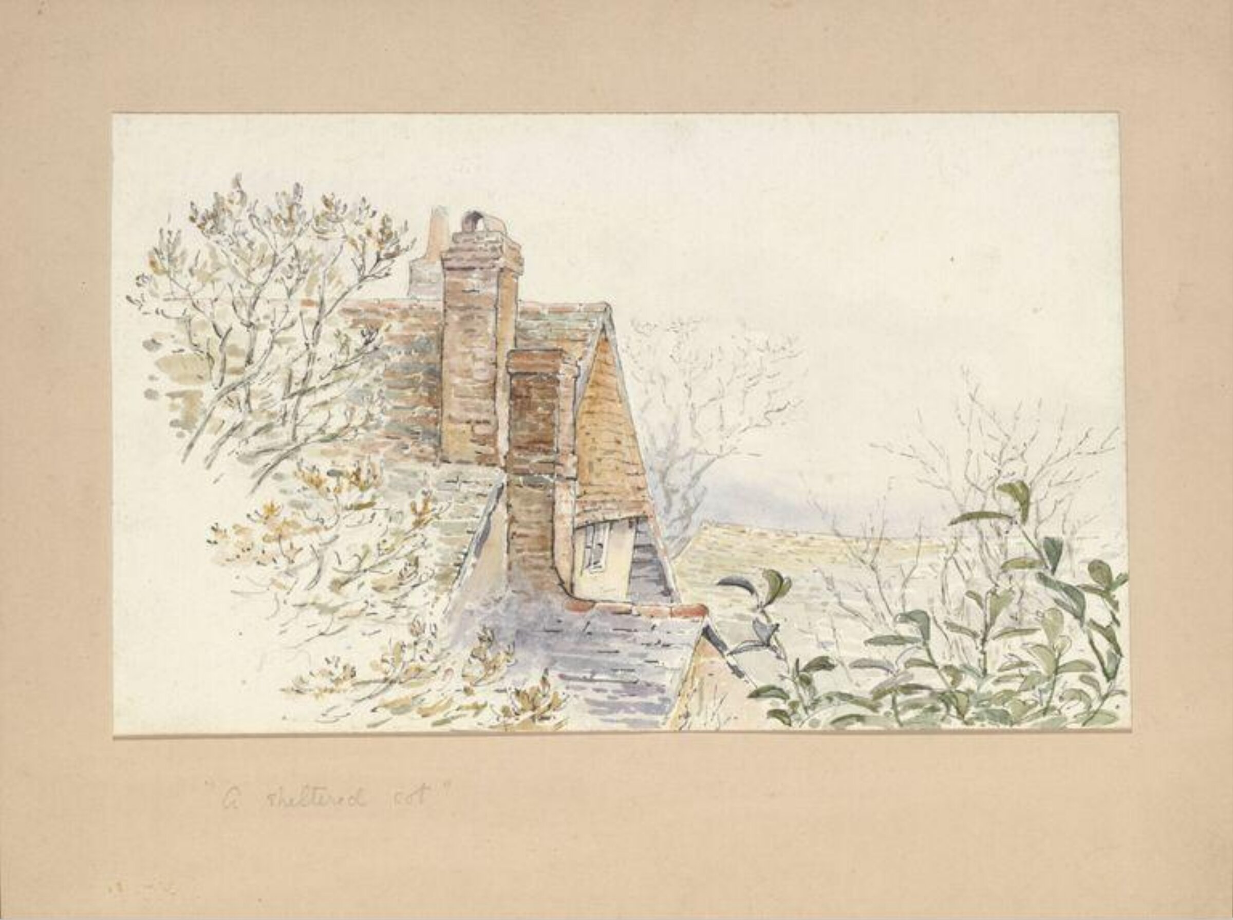 Watercolour, Beatrix Potter, late 19th century - early 20th century