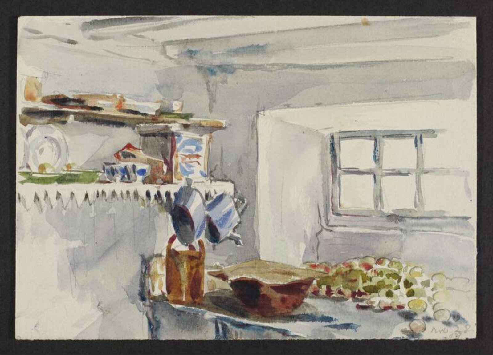 Watercolour, Beatrix Potter, ca. 1905